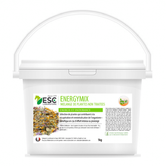 Esc Laboratoire Energymix – Soutien de l’effort chez le cheval - 1Kg