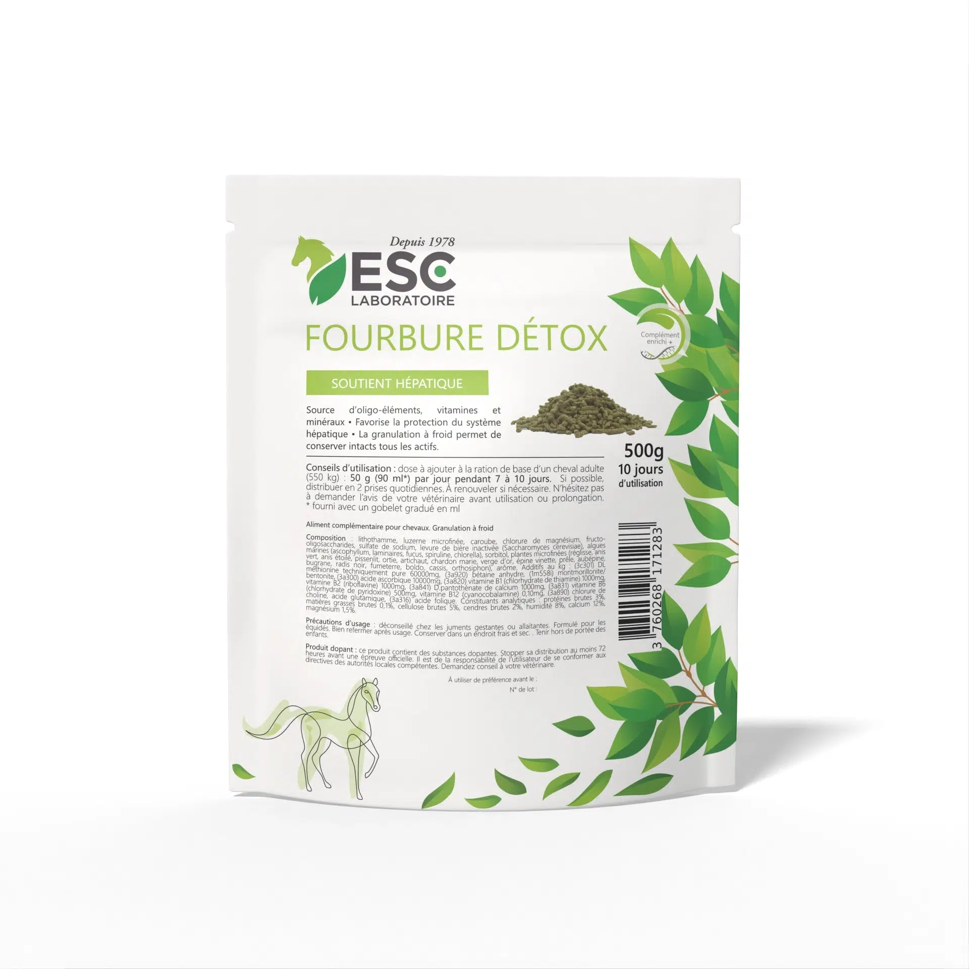 Esc Laboratoire Fourbure Détox - 500g