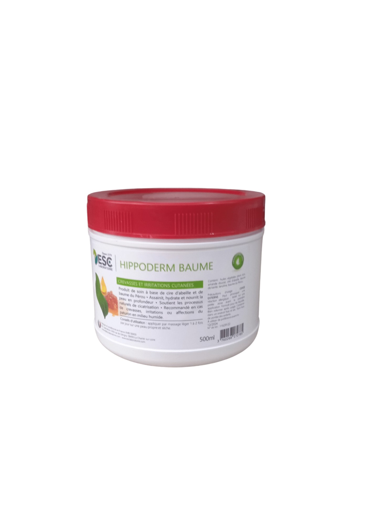 Esc Laboratoire Hippoderm Baume Anti-Crevasse Cheval 500ml