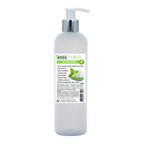Esc Laboratoire Ice Relax - Gel de Massage Réfrigérant pour Cheval (300ml)