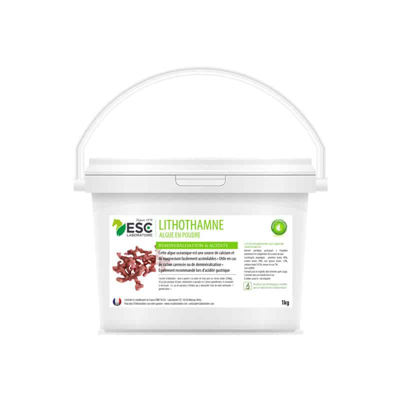 Esc Laboratoire Lithothamne – Reminéralisation et Acidité Gastrique - 1kg