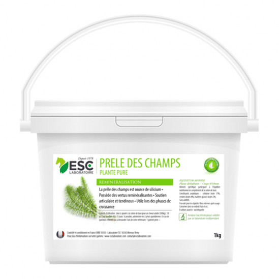Esc Laboratoire Prêle des Champs - Source Naturelle de Silicium pour les Articulations 1Kg
