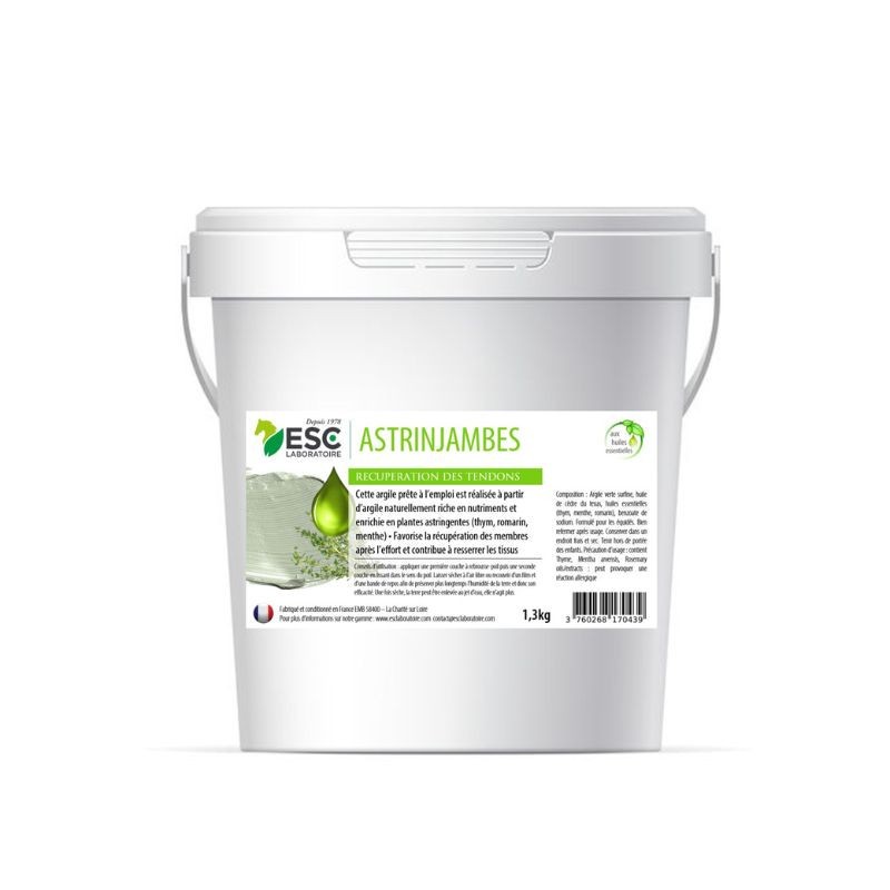 Esc laboratoire Astrinjambe Récupération des tendons cheval 1,3kg