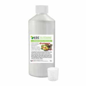 Esc laboratoire Elitoxine - Drainage detox cheval - Flacon de 500ml