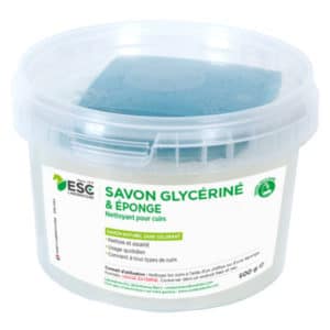 Esc laboratoire Savon glycériné + éponge 500g