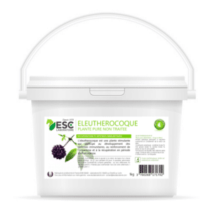 Esc Laboratoire ELEUTHEROCOQUE 1Kg – Défenses immunitaires et récupération cheval – Plante pure