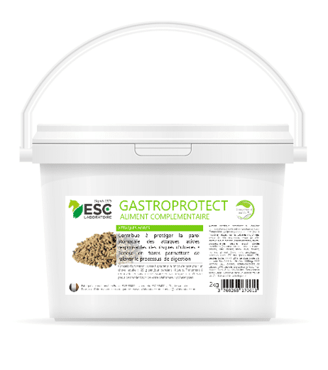Esc Laboratoire Gastro Protect – Estomac sensible cheval – 2Kg
