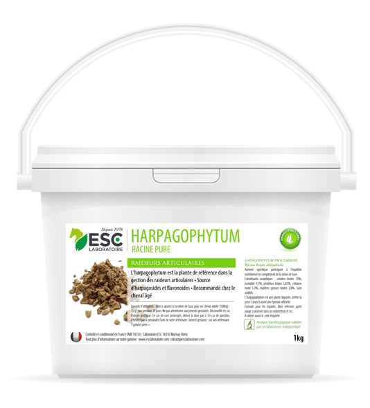 Esc Laboratoire HARPAGOPHYTUM 5kg – Soutien Articulaire pour Chevaux – Plante Pure