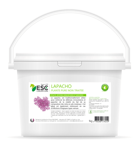 Esc Laboratoire LAPACHO PUR – Défenses immunitaires et verrues cheval