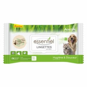 Lingettes Essentiel à l'Aloe Vera