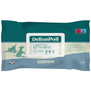 DeBonPoil – Lingettes Nettoyantes à l’Aloe Vera – Boîte de 50 lingettes