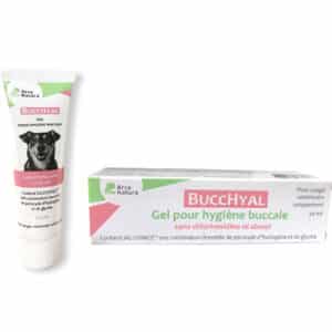 Bucchyal Gel Dentaire pour chien et chat 30 ml – Gel bucco-dentaire hydratant et protecteur