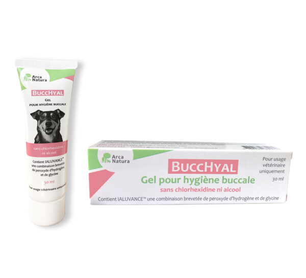 Bucchyal Gel Dentaire pour chien et chat 30 ml – Gel bucco-dentaire hydratant et protecteur