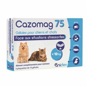 Cazomag 75 chien et chat - 30 gélules