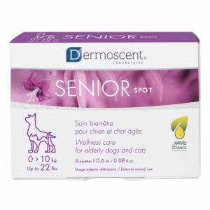 Dermoscent Senior Spot-on pour chat et chien 0-10 kg