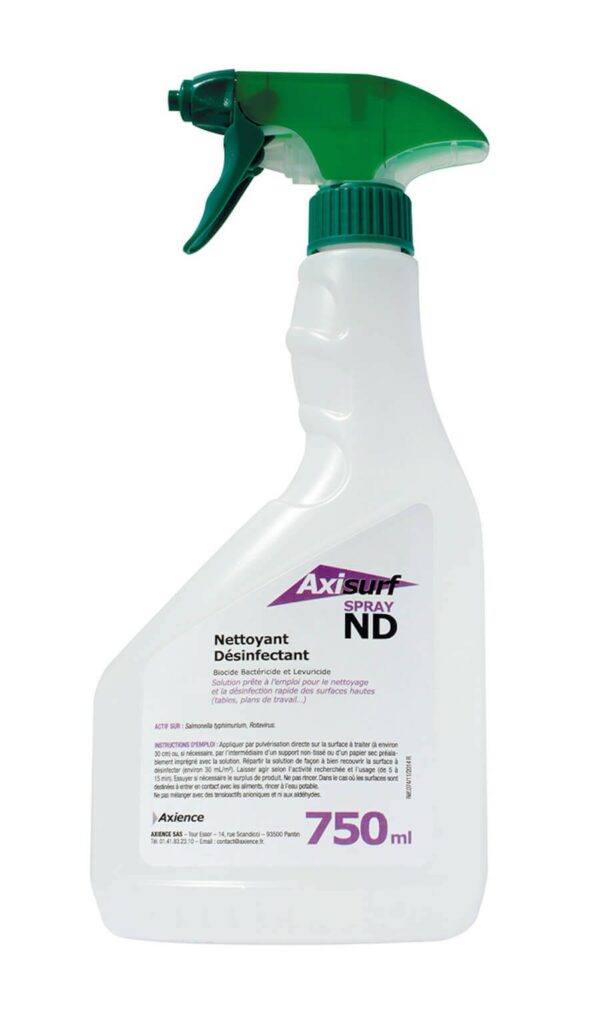 Axisurf ND Spray désinfectant élevage | Zoo Santé