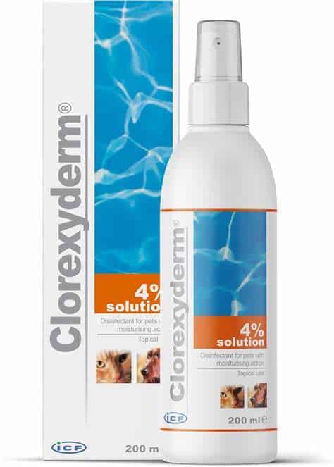 Clorexyderm 4% Solution Spray 200 ml – Antiseptique pour chiens et chats