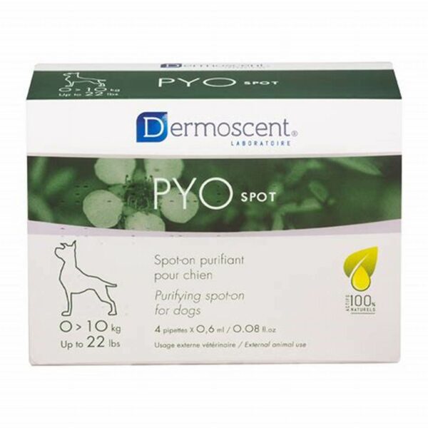 Dermoscent PYOspot chien 0-10kg 4 pipettes