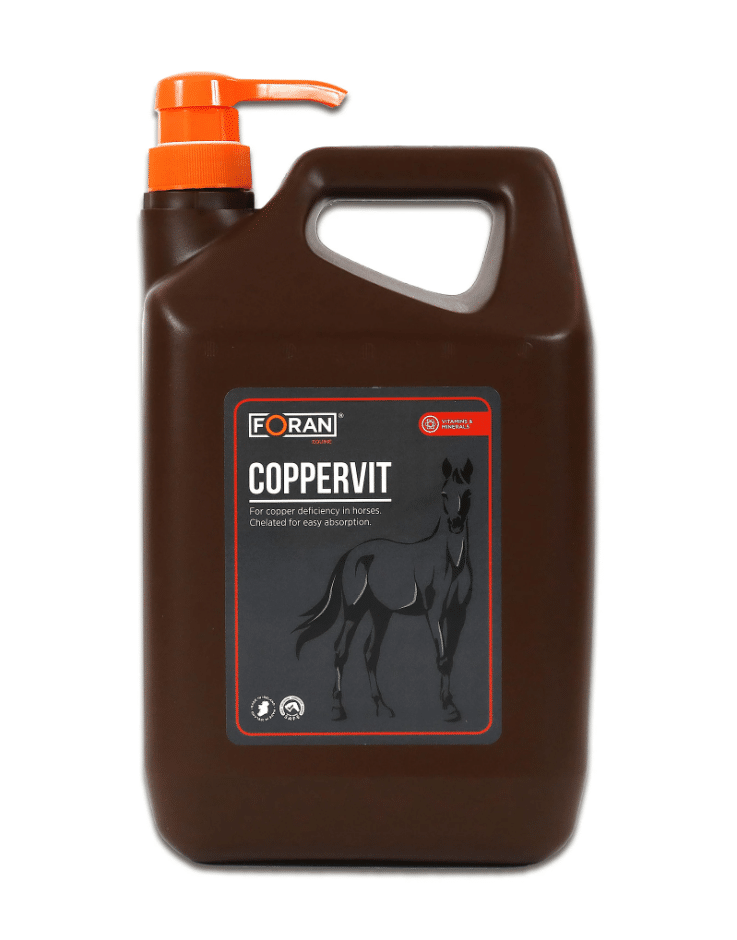 Foran Coppervit 5 L Cheval – Cuivre cheval