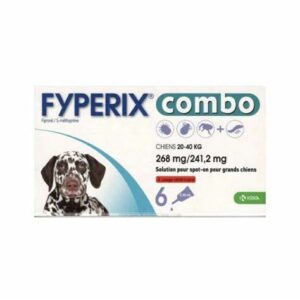 Fyperix Combo Antiparasitaire pour chiens de 20 à 40 kg