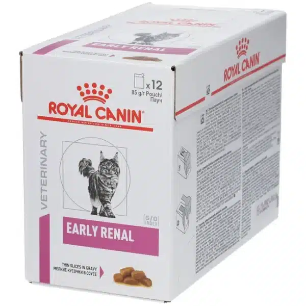 Royal Canin Veterinary Diet Cat Early Renal émincés - 12 Sachets repas x 85 g