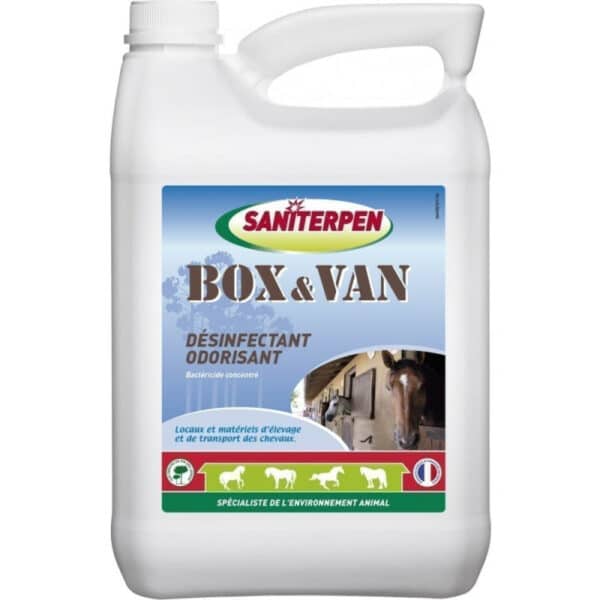 Saniterpen Box&Van Désinfectant Odorisant 5 L