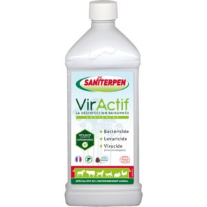 Saniterpen Détergent et Désinfectant Viractif – 1 L