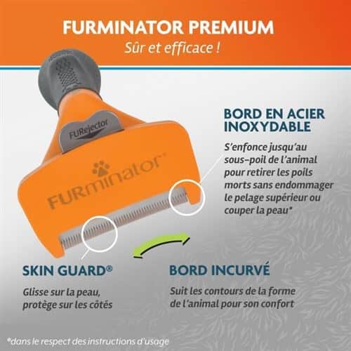 Furminator Brosse – Anti-mue M longs – Image 2