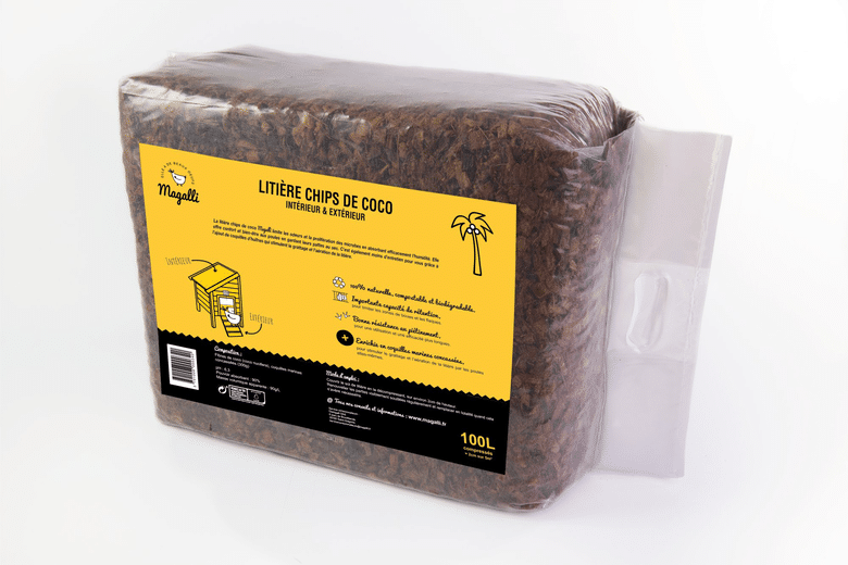Litière Pour Chevaux En Fibres De Coco 20 Kg - Naturelle, Fine, Douce, Faible Poussière