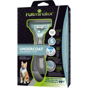 Furminator Brosse – Anti-mue chat courts S