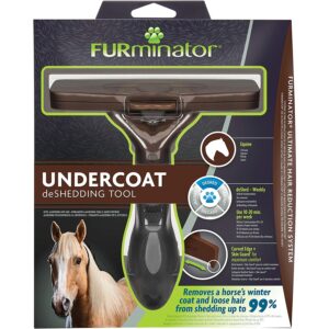 Furminator Anti-Mue pour Cheval – Brosse deShedding Professionnelle