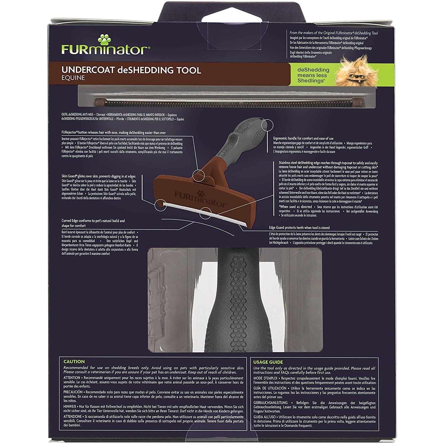 Furminator Brosse – Anti-mue