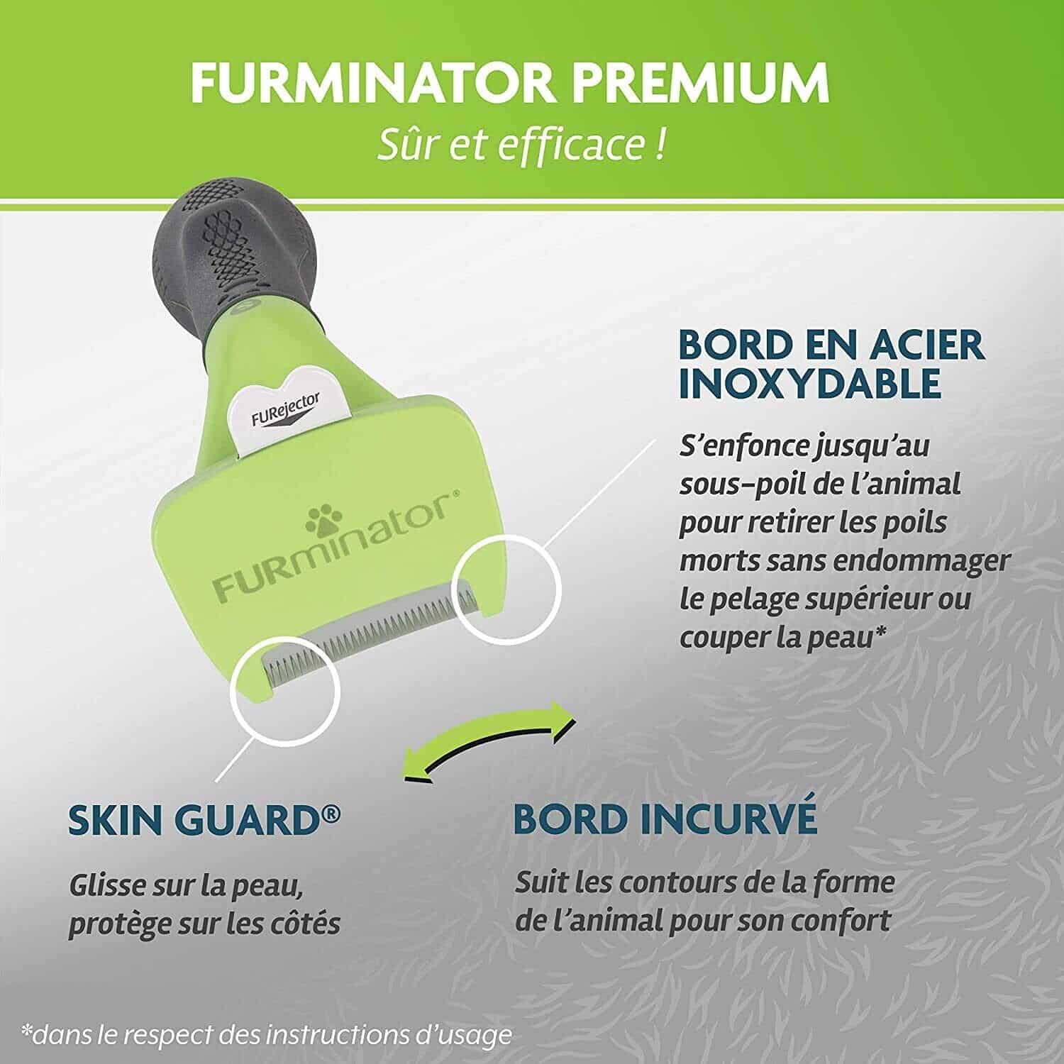Furminator Brosse – Petit chien courts – Image 2