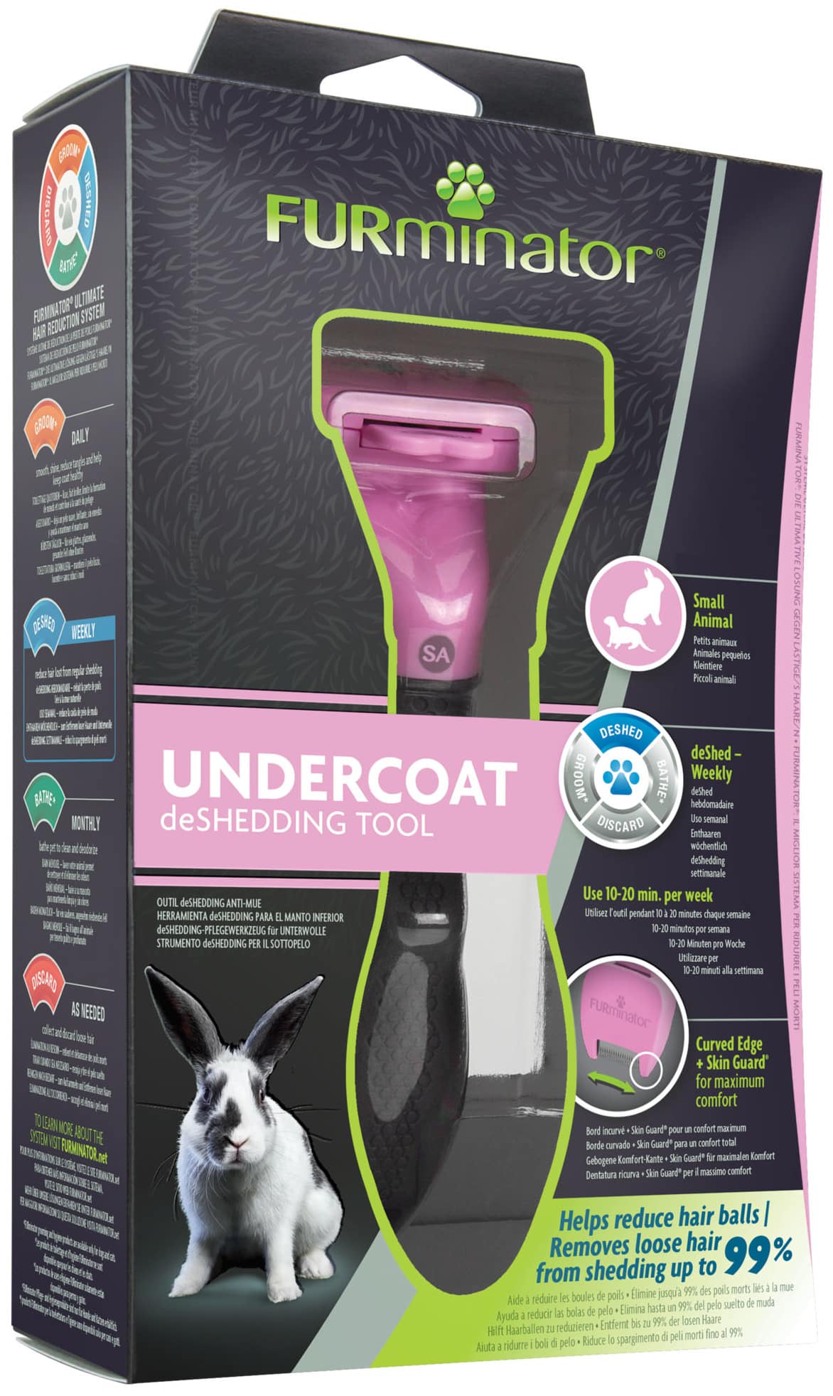 Furminator Brosse – Petits animaux