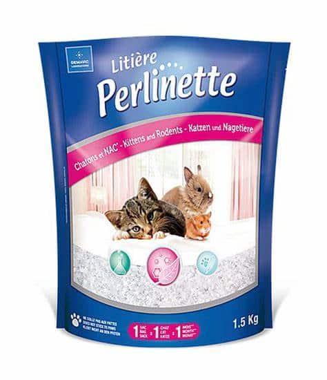 Perlinette Litière Chaton et Rongeur – 1,5 kg – Demavic