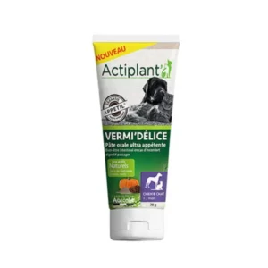 Actiplant Vermi'Délice Chat & Chien – Pâte Orale Ultra Appétente 70g