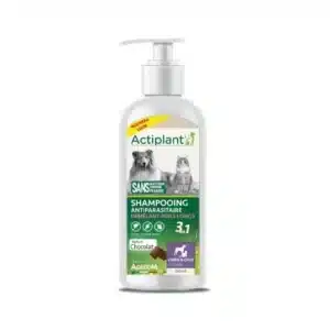 Shampooing Antiparasitaire 3 en 1 Démêlant Poils Longs