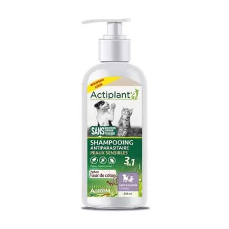 Agecom Actiplant Shampooing 3-en-1 Chien et Chat