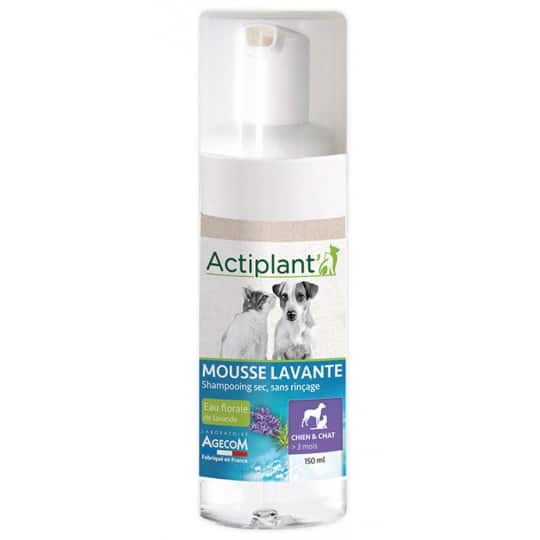 Actiplant Mousse Lavante 150 mL – Chien et Chat