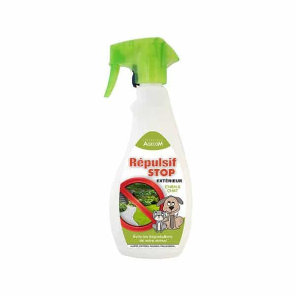 Répulsif Stop Extérieur Chien et Chat – Spray 500 ml
