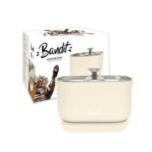 Fontaine à eau crème BANDIT