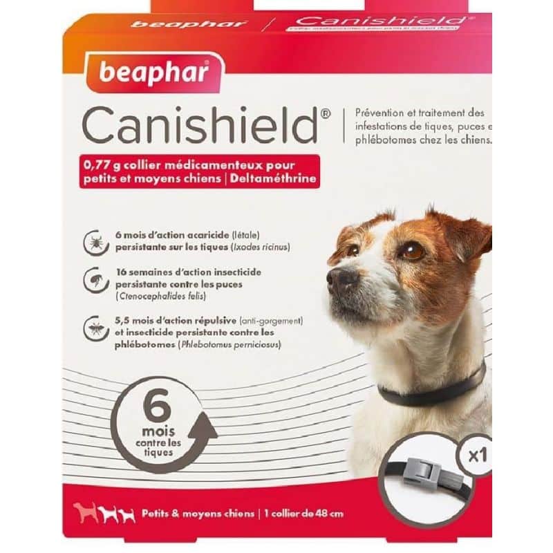 Beaphar Canishield Collier Petits et Moyens Chiens – 48 cm