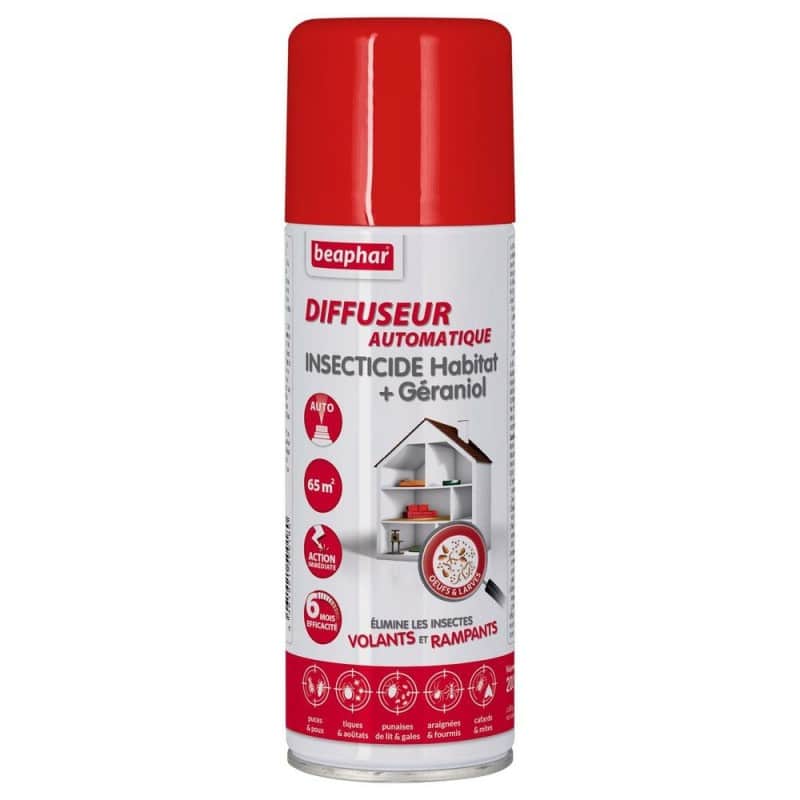 Beaphar Diffuseur Automatique Insecticide Habitation – 200 ml