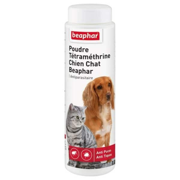 Beaphar Poudre Tétraméthrine – 150 g