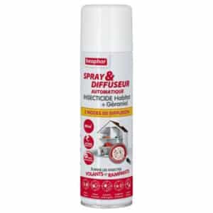 Beaphar Spray & Diffuseur Automatique Insecticide Habitat – 250 ml