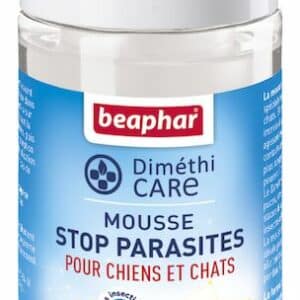 DIMETHICARE Mousse Stop Parasites Chien & Chat – 150 ml – Beaphar