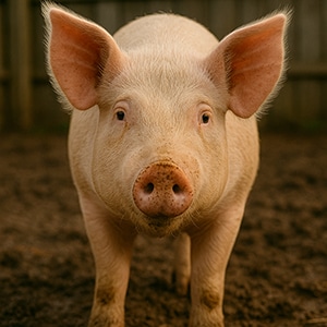Réduction du stress truie cochette