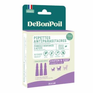 DeBonPoil Pipettes Apaisantes Chat dès 2 mois