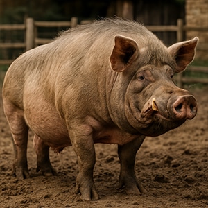 Produits vétérinaires pour verrat