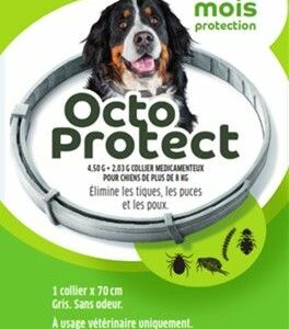 Octoprotect Elanco – Collier antiparasitaire Grand Chien